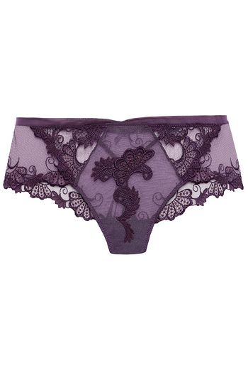 LISE CHARMEL Dressing Floral guipure lace and embroidered tulle low-rise briefs