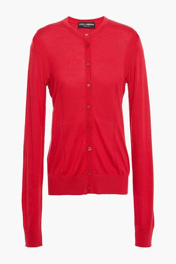 DOLCE & GABBANA Cardigan aus Seide