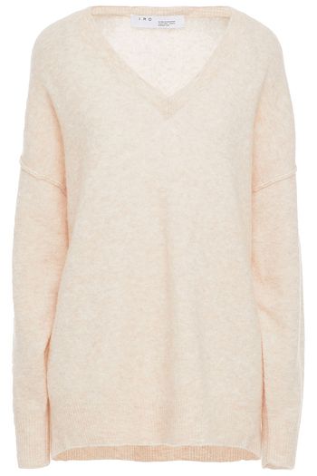 IRO Mista melierter Pullover aus einer Merinowollmischung