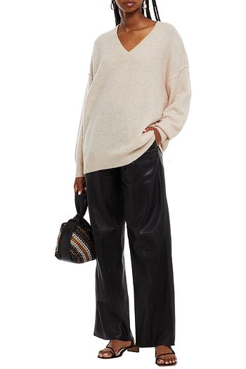 IRO Mista melierter Pullover aus einer Merinowollmischung