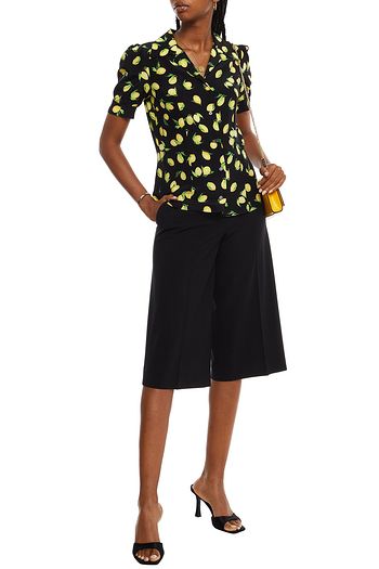 MICHAEL KORS COLLECTION プリントシルククレープデシン シャツ