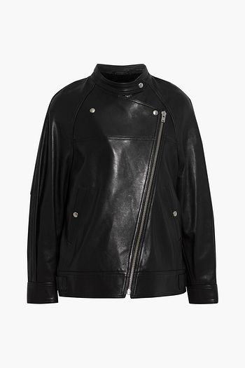 IRO Cleasby oversized leather jacket