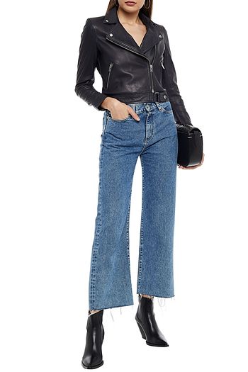 IRO Kolmar leather biker jacket