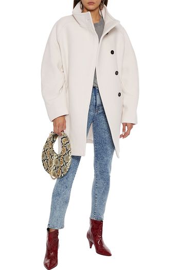 IRO Maerai wool-blend felt coat