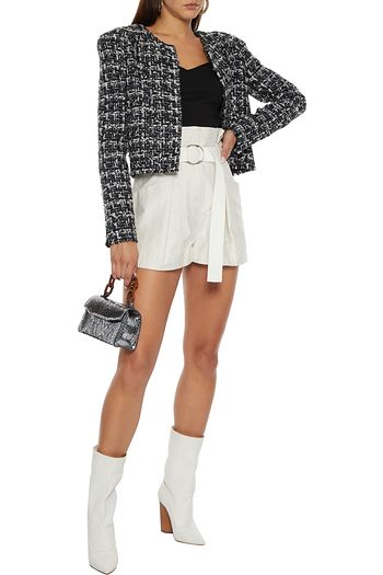 IRO Voinera cropped bouclé-tweed jacket