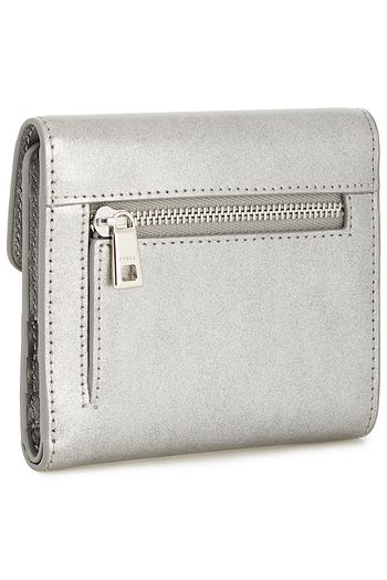 FURLA Metallic leather wallet