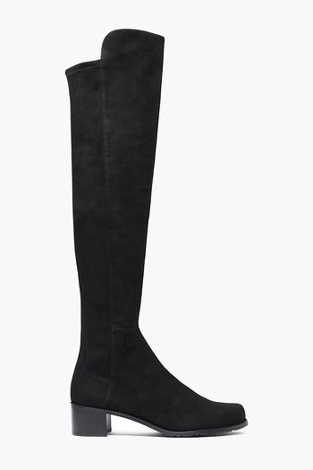 STUART WEITZMAN Suede knee boots