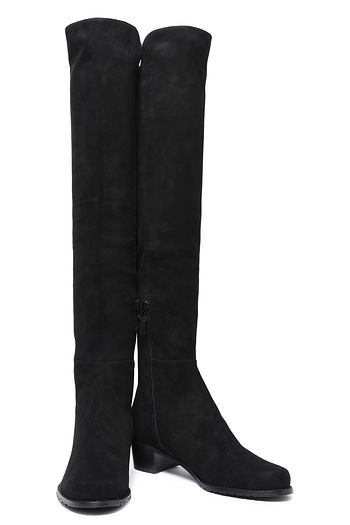 STUART WEITZMAN Suede knee boots