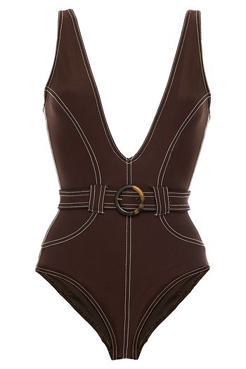 ZIMMERMANN Suraya belted swimsuit