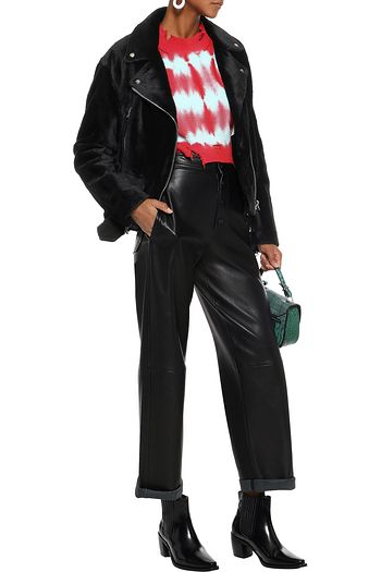 ACNE STUDIOS Merlyn shearling biker jacket