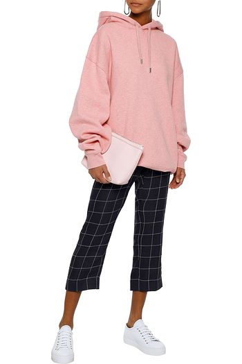 ACNE STUDIOS Marina cropped checked linen-twill pants
