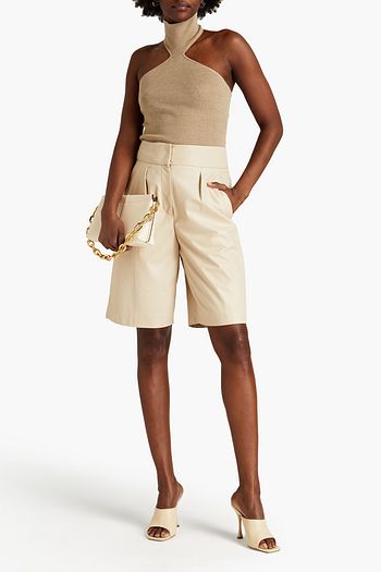 NANUSHKA Ribbed wool-blend top