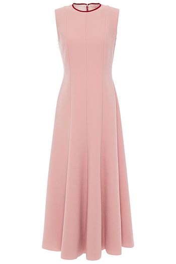 ROKSANDA ひだ入り ツートーン キャディ ミディワンピース