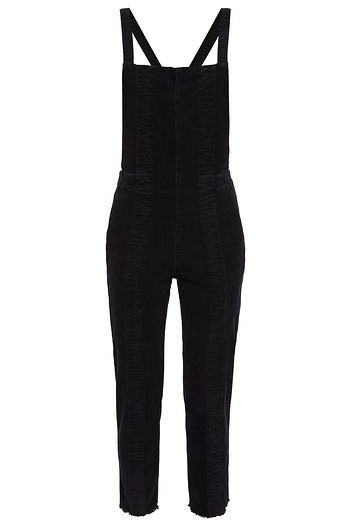 AG JEANS Cotton-blend corduroy overalls