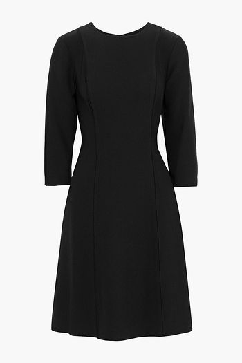 MIKAEL AGHAL Flared crepe dress