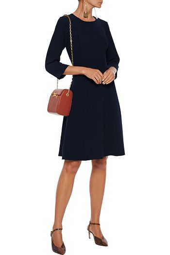 MIKAEL AGHAL Flared crepe dress