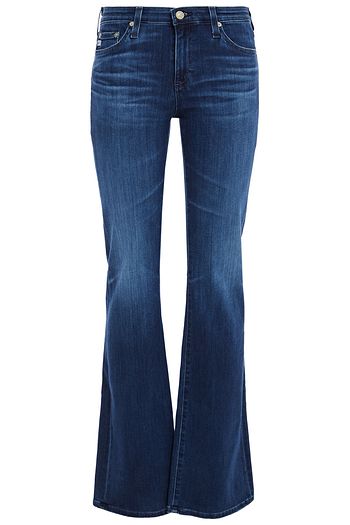 AG JEANS Faded mid-rise bootcut jeans