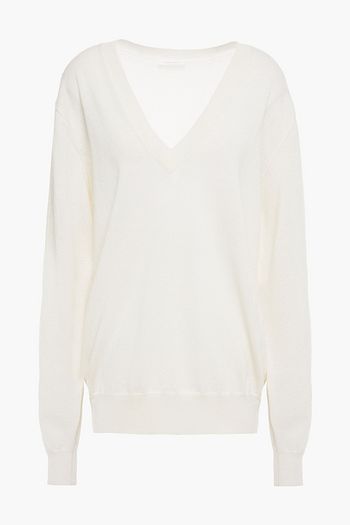 SEE BY CHLOÉ Metallic wool-blend sweater