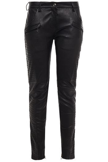PIERRE BALMAIN Leather skinny pants