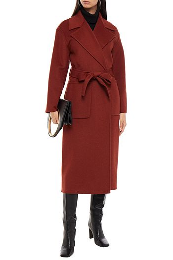 MICHAEL MICHAEL KORS Belted wool-blend felt coat