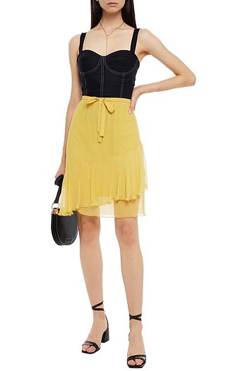 SEE BY CHLOÉ Crepon mini skirt