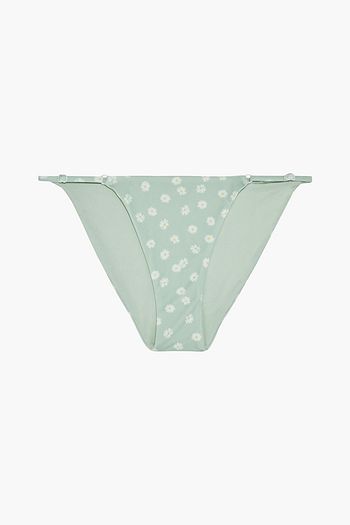 ONIA Hannah floral-print low-rise bikini briefs