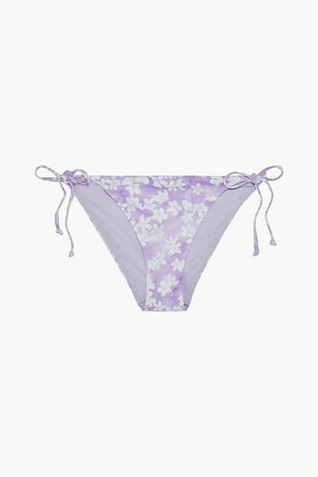 ONIA Kate floral-print low-rise bikini briefs