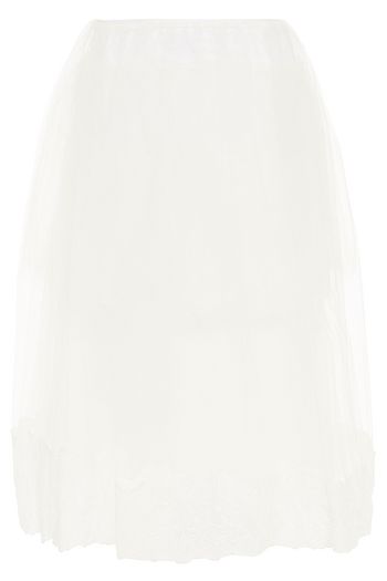 SIMONE ROCHA Embroidered gathered tulle skirt