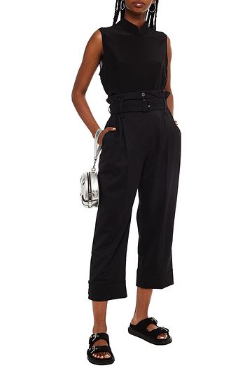 SIMONE ROCHA Silk crepe de chine top