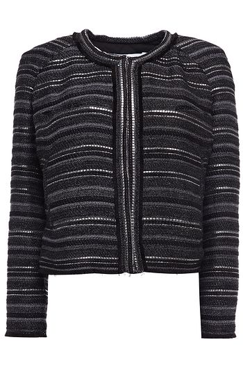 IRO Reviva metallic tweed jacket