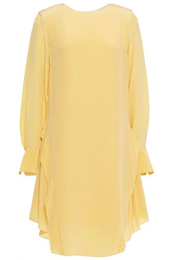 SEE BY CHLOÉ Ruffled silk crepe de chine dress