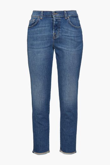 7 FOR ALL MANKIND Cropped boyfriend jeans