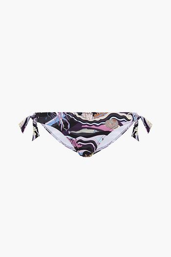 MAISON LEJABY Aquatique printed low-rise bikini briefs