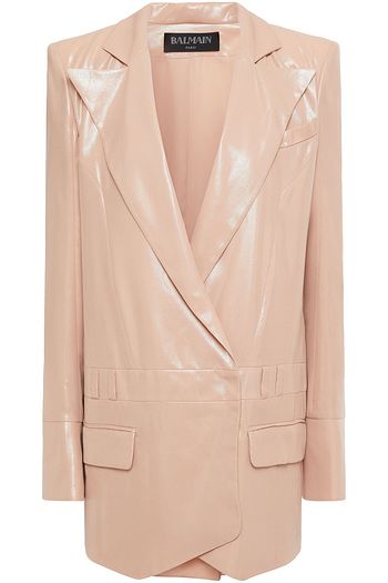 BALMAIN Blazer aus Lamé