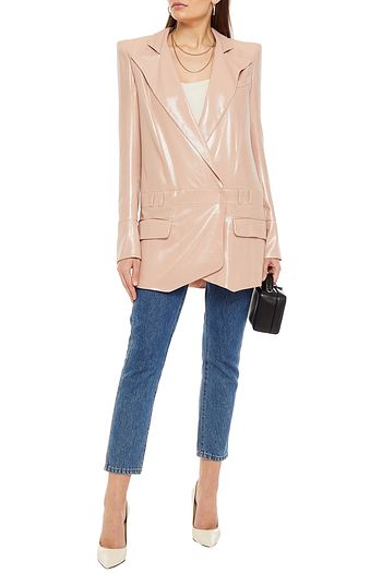 BALMAIN Blazer aus Lamé
