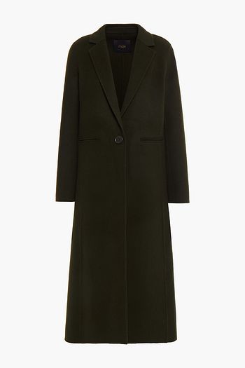 MAJE Galaxie wool-blend felt coat