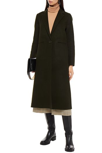 MAJE Galaxie wool-blend felt coat