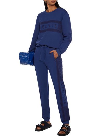 CECILIE COPENHAGEN Ramone printed organic French cotton-terry track pants