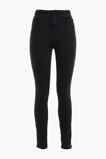 J BRAND Hoch sitzende Skinny Jeans