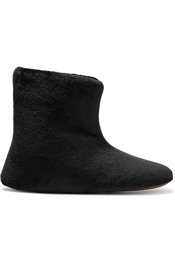 SKIN Faux shearling ankle boots