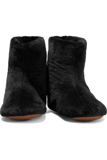 SKIN Faux shearling ankle boots