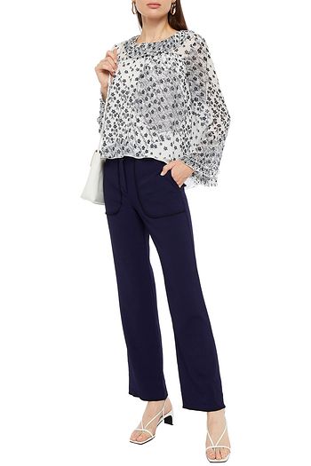 SEE BY CHLOÉ Crepe straight-leg pants