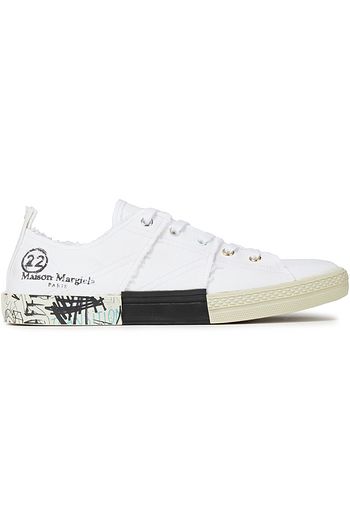 MAISON MARGIELA Sneakers aus Baumwoll-Canvas mit Print
