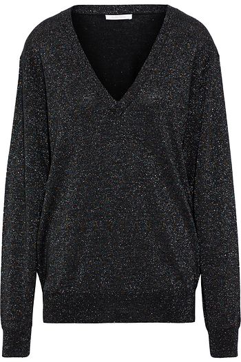 SEE BY CHLOÉ Metallic wool-blend sweater