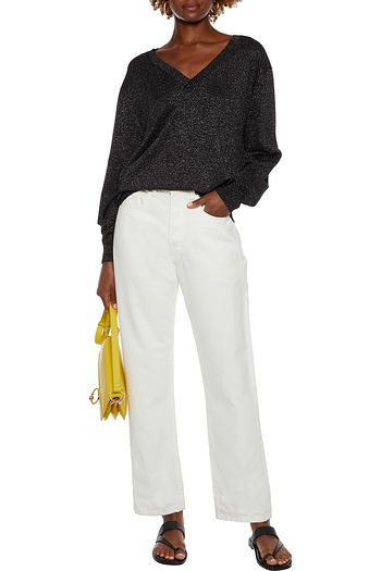 SEE BY CHLOÉ Metallic wool-blend sweater