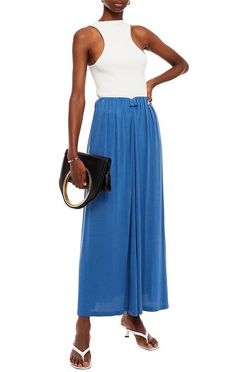 TOTÊME Amelia gathered stretch-jersey maxi skirt