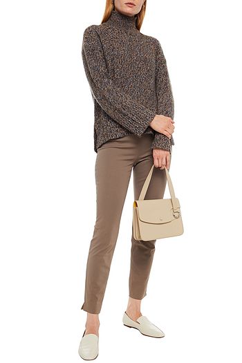 THEORY Stretch-cotton twill skinny pants