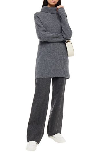 LE KASHA Ribbed cashmere turtleneck sweater