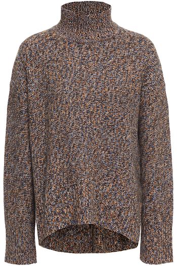 THEORY Marled cashmere turtleneck sweater