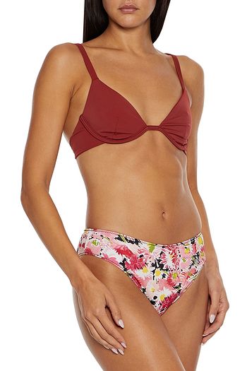 STELLA MCCARTNEY Floral-print mid-rise bikini briefs